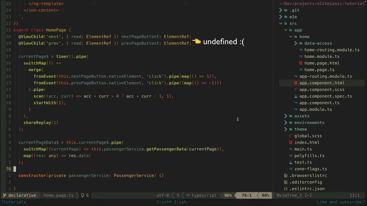 Image showing undefined code